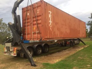 Another Goodwill fully loaded container-pumpkin begins to "bounce" on