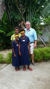 Local Goodwill Sponsor With Children and Parent.