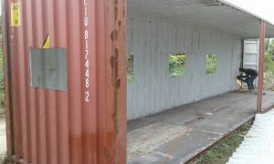 %22Pumpkin%22 Container arrives&changes into a classroom
